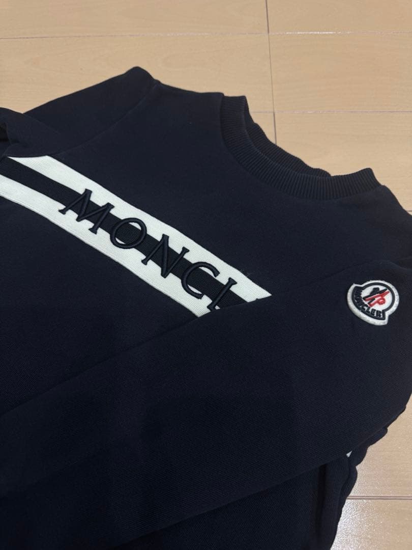 モンクレール⭐︎裏起毛ロゴ刺繍スウェットトップス6anni consterior.com