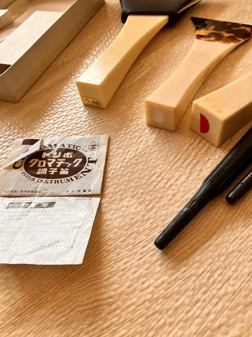 三味線　バチ4本　小物おまとめ