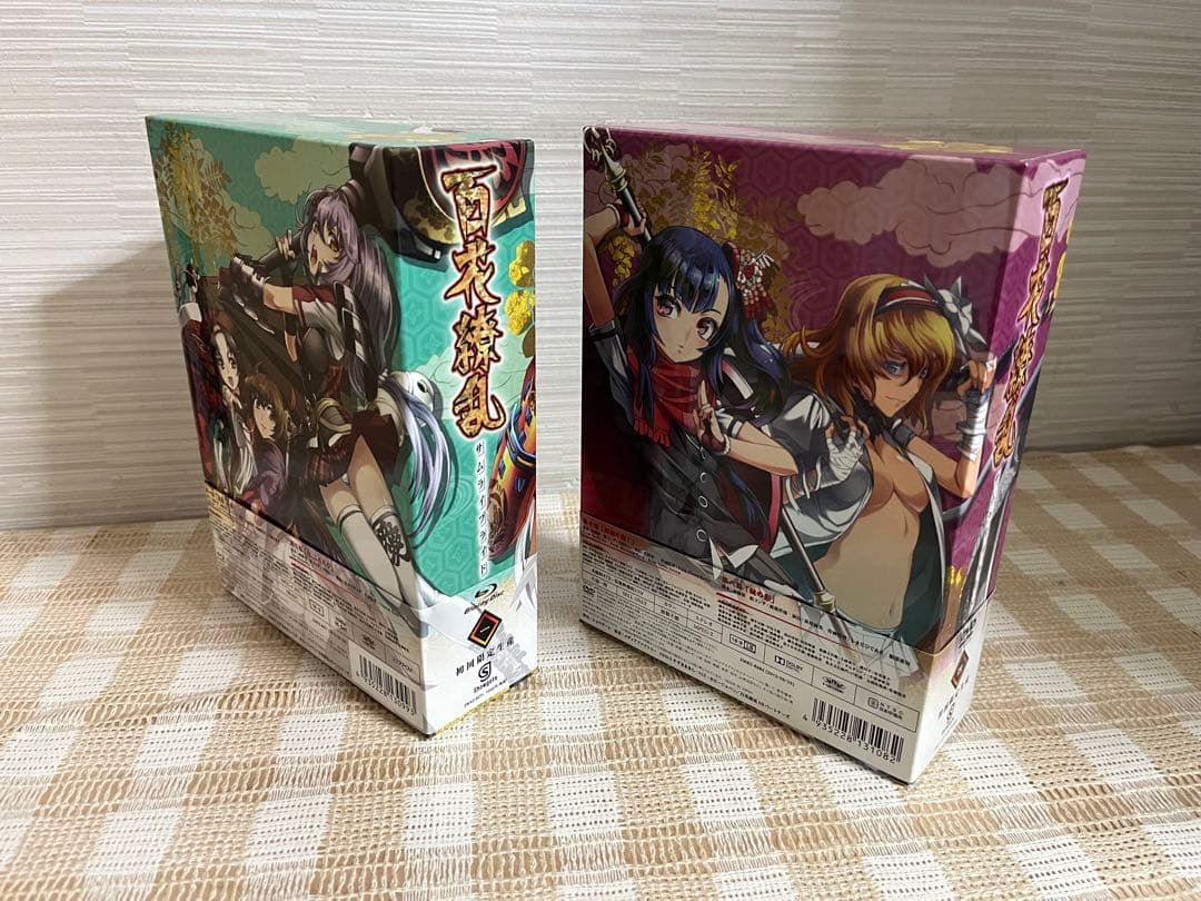 百花繚乱 サムライブライド 初回全6巻セットDVD/Blu-ray 未開封多数