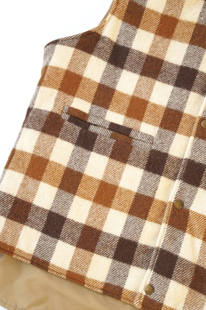 70s L.L.Bean REVERSIBLE PUFFER VEST USA製