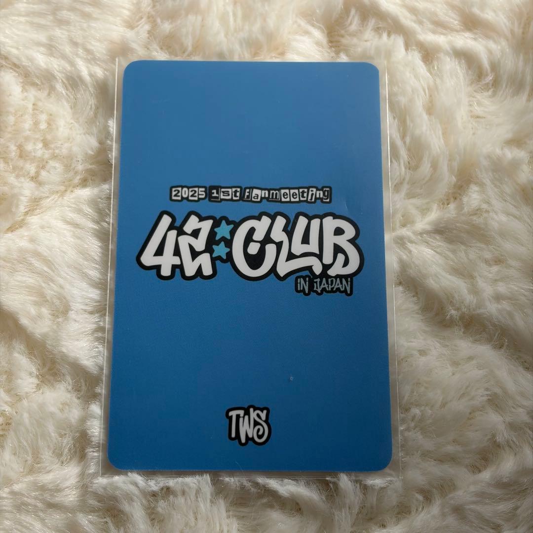 TWS ジフン】42:CLUB 特典トレカ - メルカリ