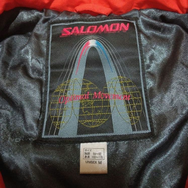 ビンテージ 90s サロモン セットアップ 中綿 ナイロン ジャケット パンツ