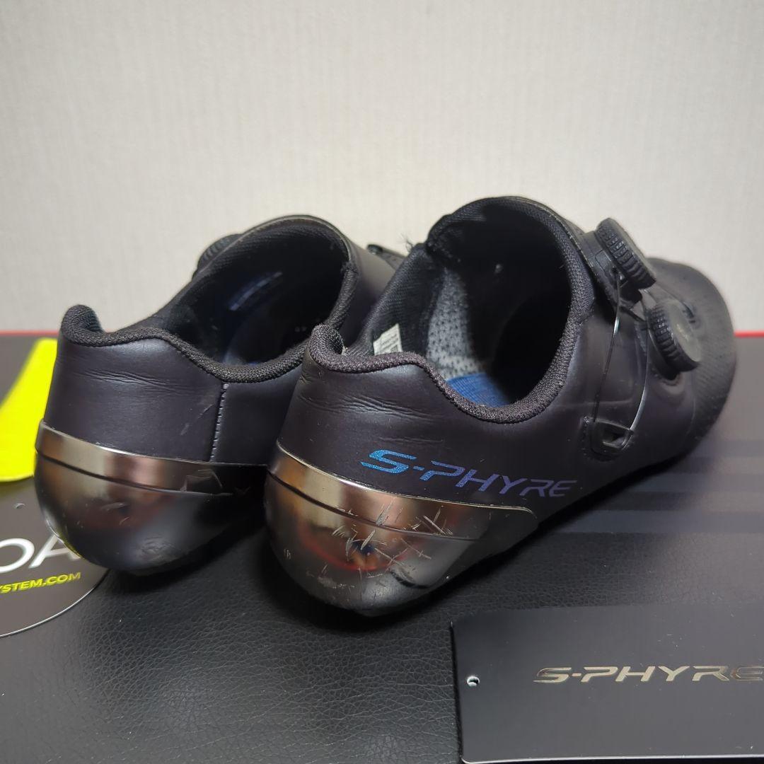 S-PHYRE BOA ブラック ロードバイクシューズ｜