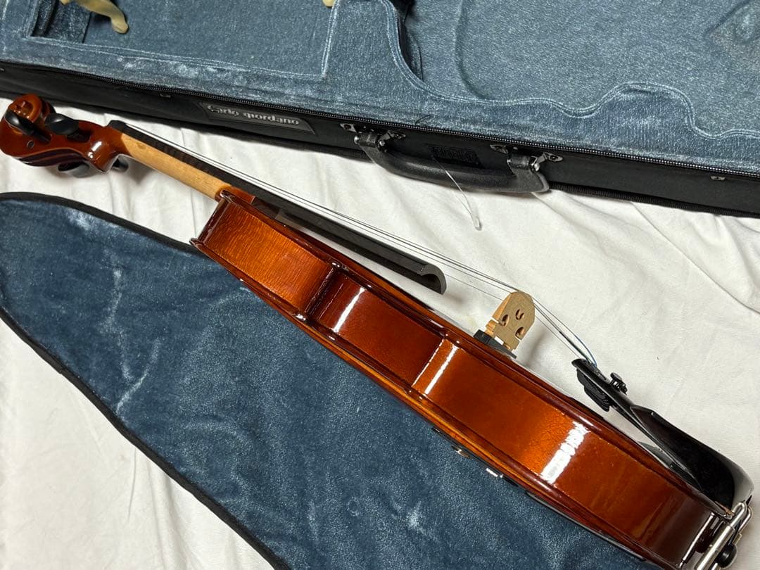 カルロ・ジョルダーノ　エレキバイオリン　CV-210E 美品1922-01-1