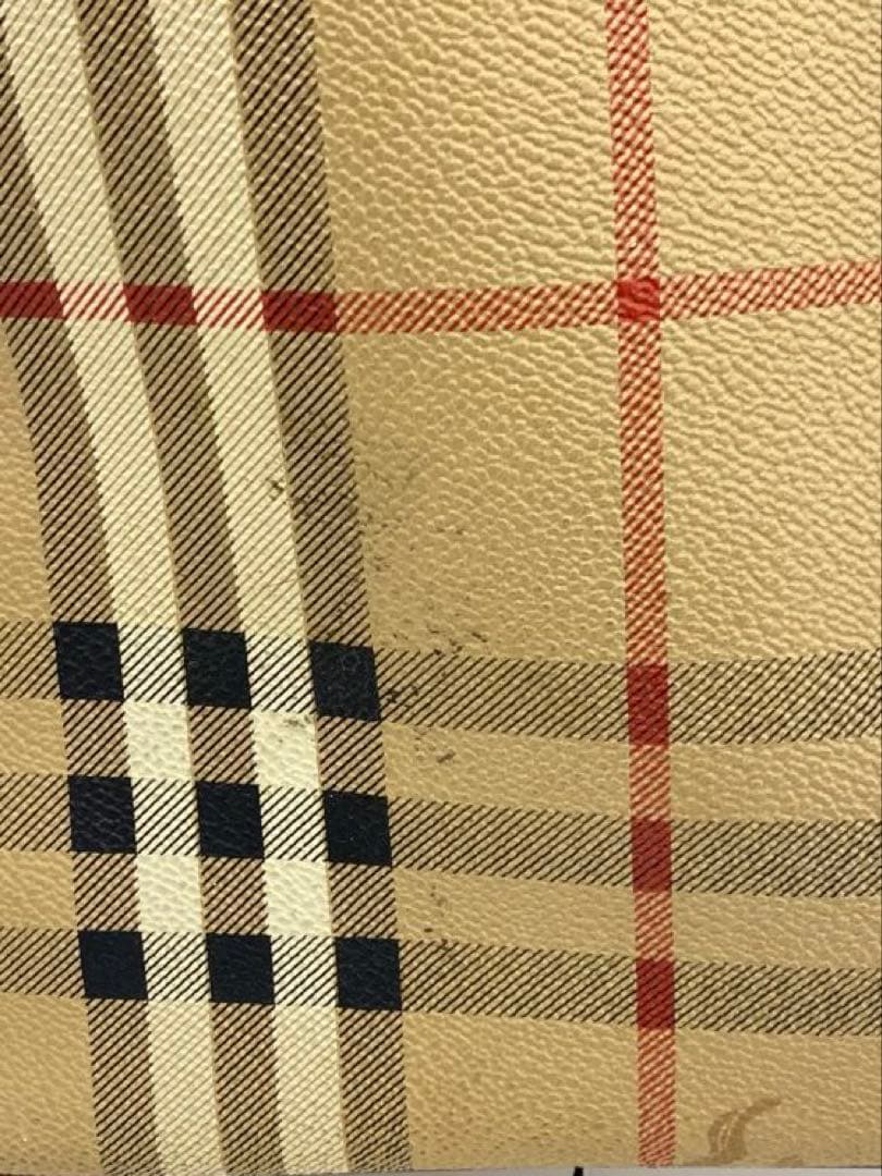 BURBERRY バーバリー ノバチェック ボストンバッグ ベージュ