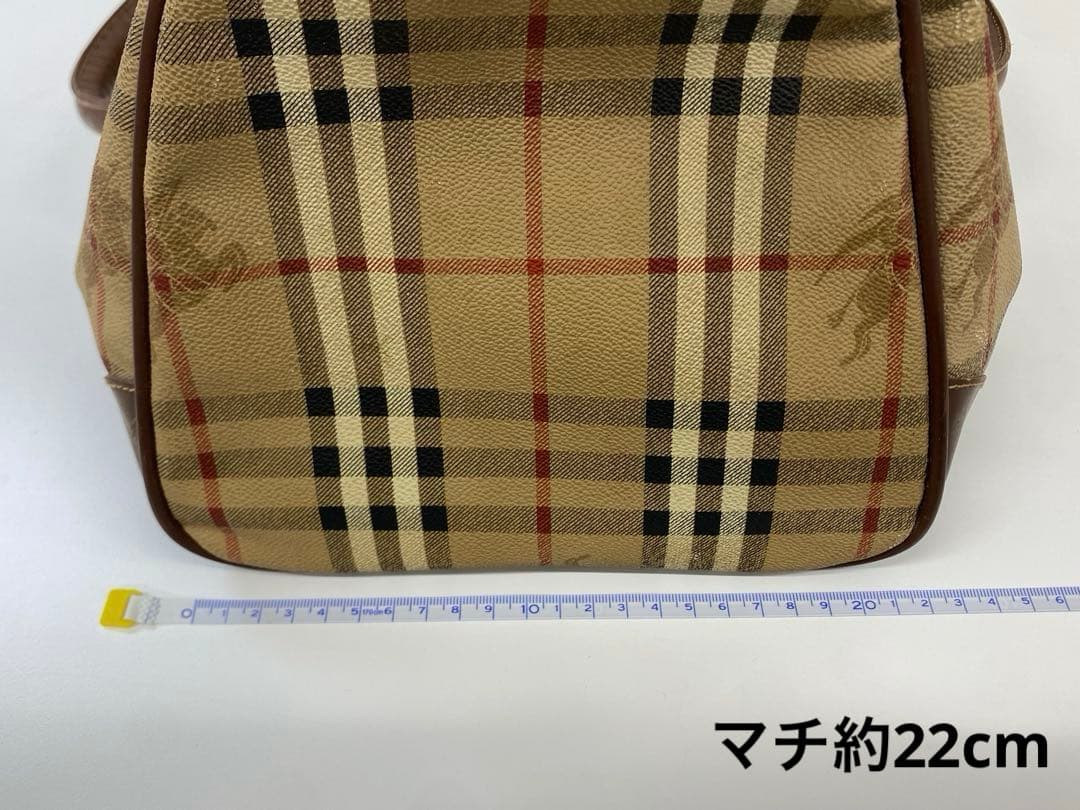 BURBERRY バーバリー ノバチェック ボストンバッグ ベージュ