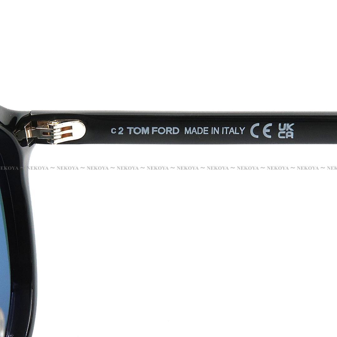 TOM FORD　TF1277-D 01A　サングラス ブラック 高級　ボストン