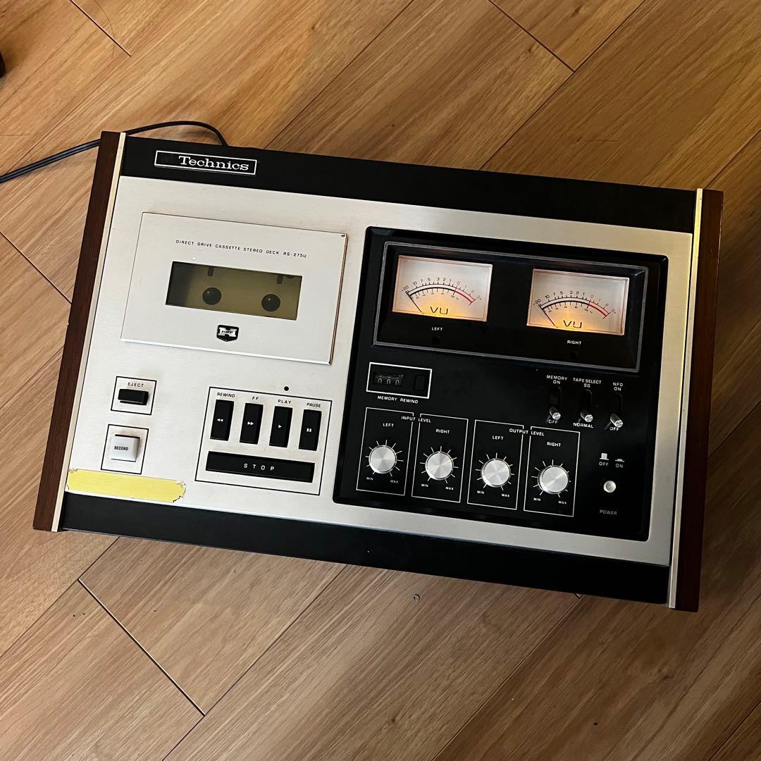 テクニクス Technics RS-275U カセットデッキ ジャンク - メルカリ