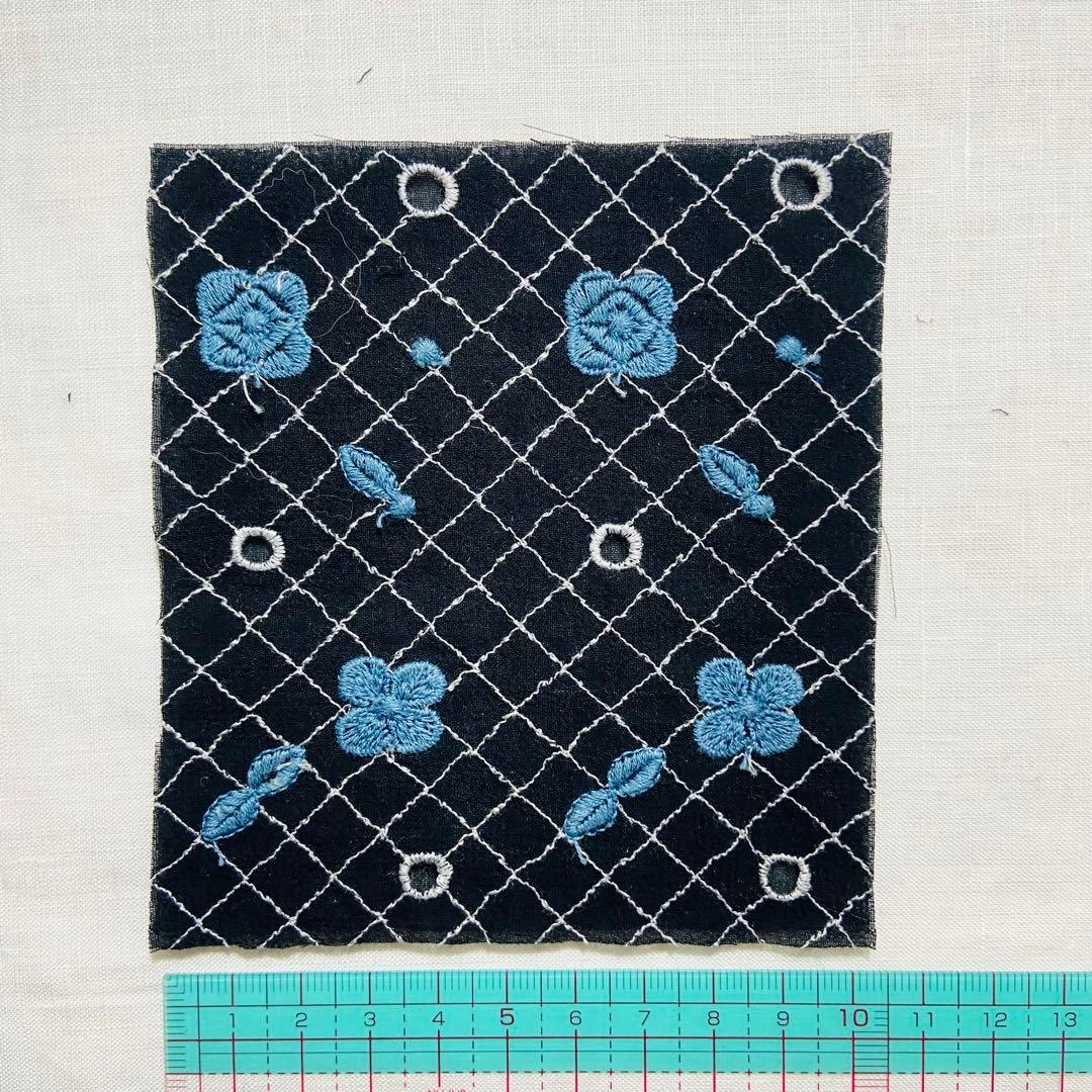 ミナペルホネン flower candy ブラック ブルー - メルカリ