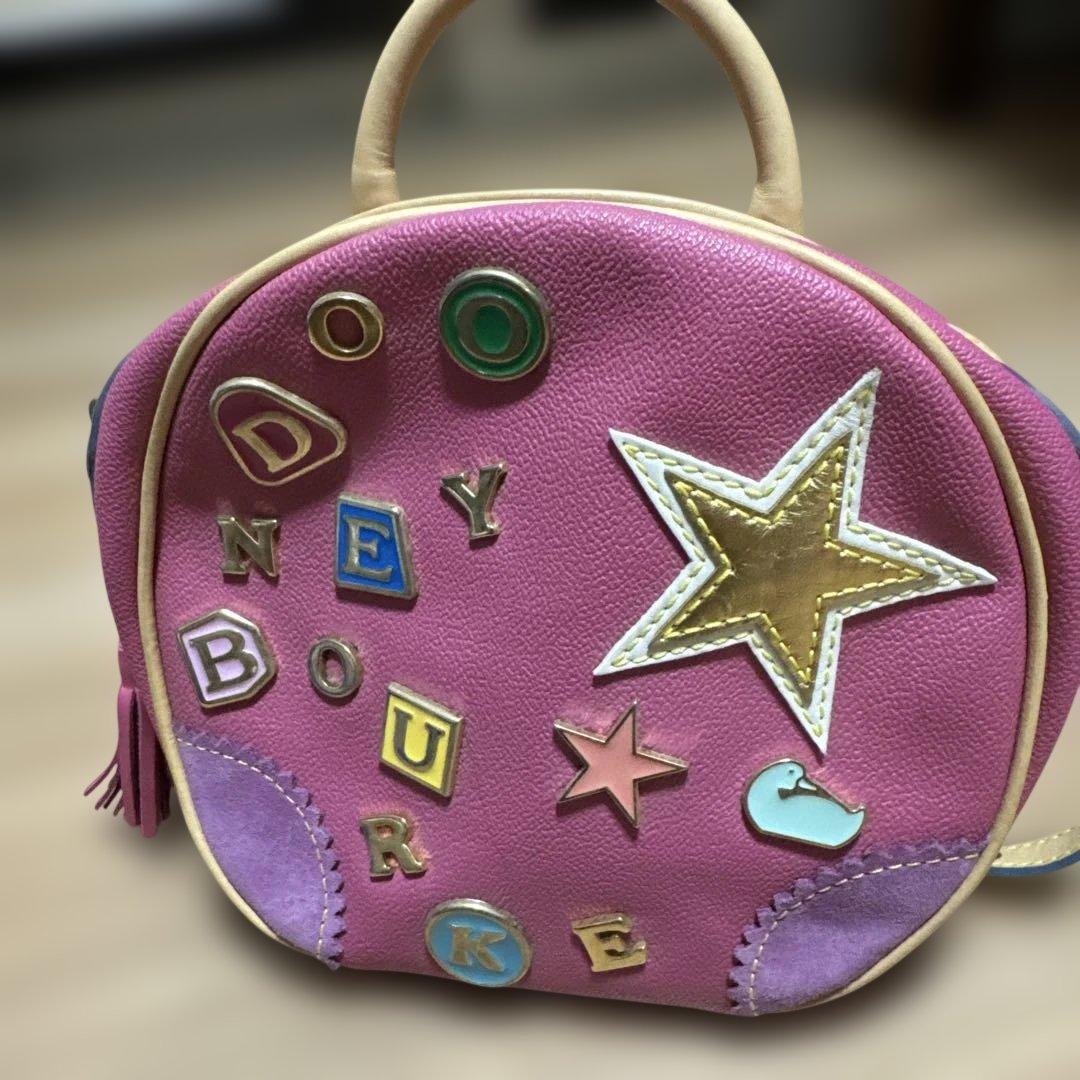 Dooney & Bourke ピンク レザー　ハンドバッグ