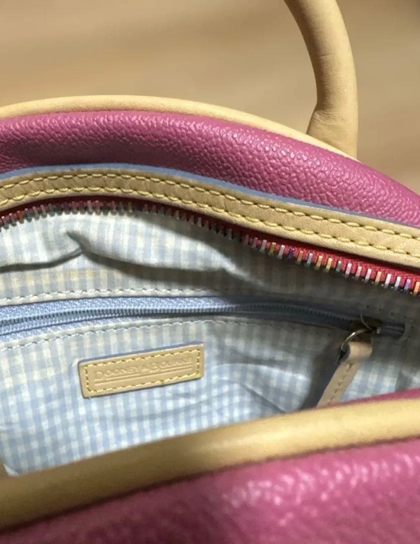 Dooney & Bourke ピンク レザー　ハンドバッグ