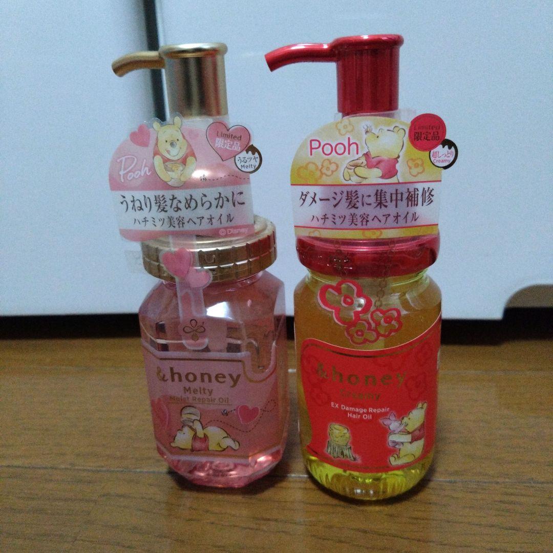&honey シャンプー、ヘアオイルセット 限定ディズニーキャラクター