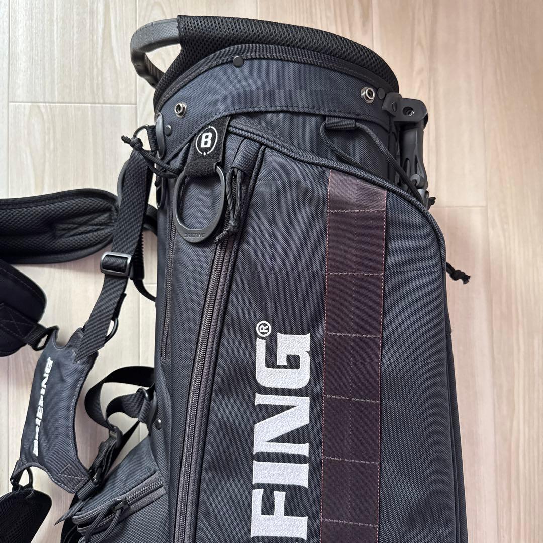 限定コラボ】JALファーストクラス ブリーフィング キャディバッグ 黒