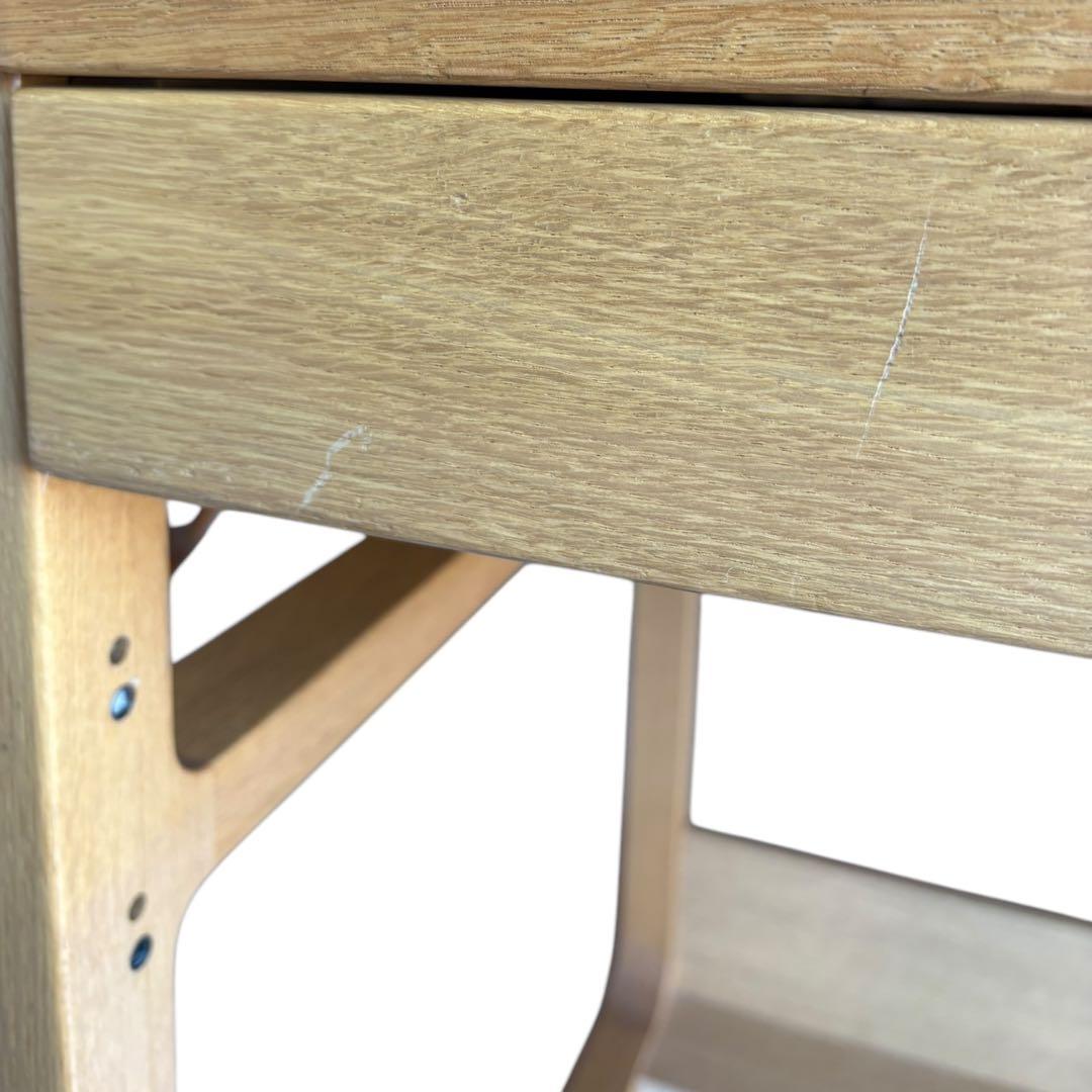 浜本工芸 学習机セット（机・ワゴン) ナチュラルカラー ※椅子はありません※