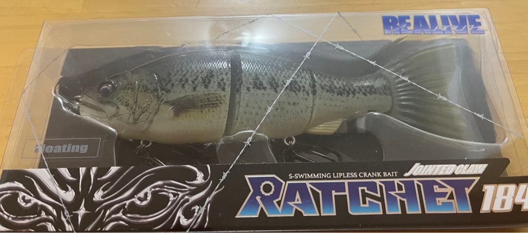 最終値下げ‼︎新品未使用GAN CRAFT ラチェット184 リアルバスカラー