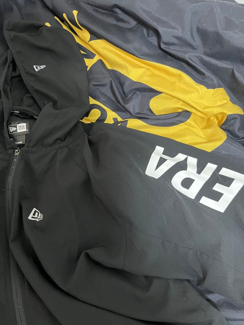 New Era フルジップジャケット ブラック