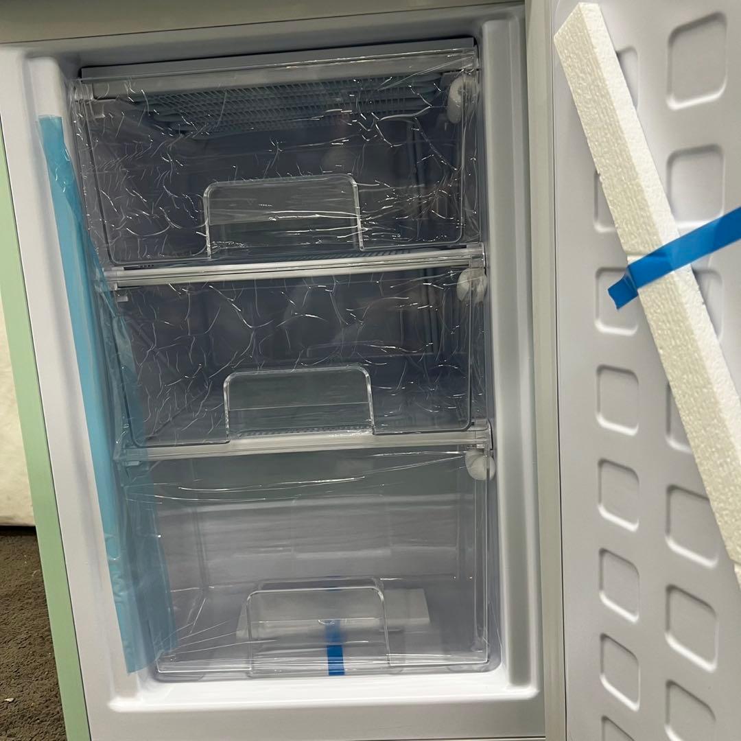 990⭕️【未使用・展示品】冷蔵庫 アイリスオーヤマ レトロ 一人暮らし