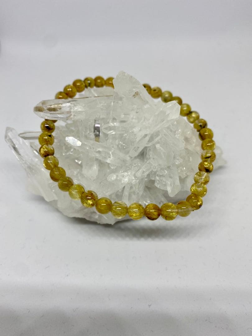 N*t様 艶、照り、ギッシリ♪高品質5Aグレード✨ゴールドルチルクォーツ