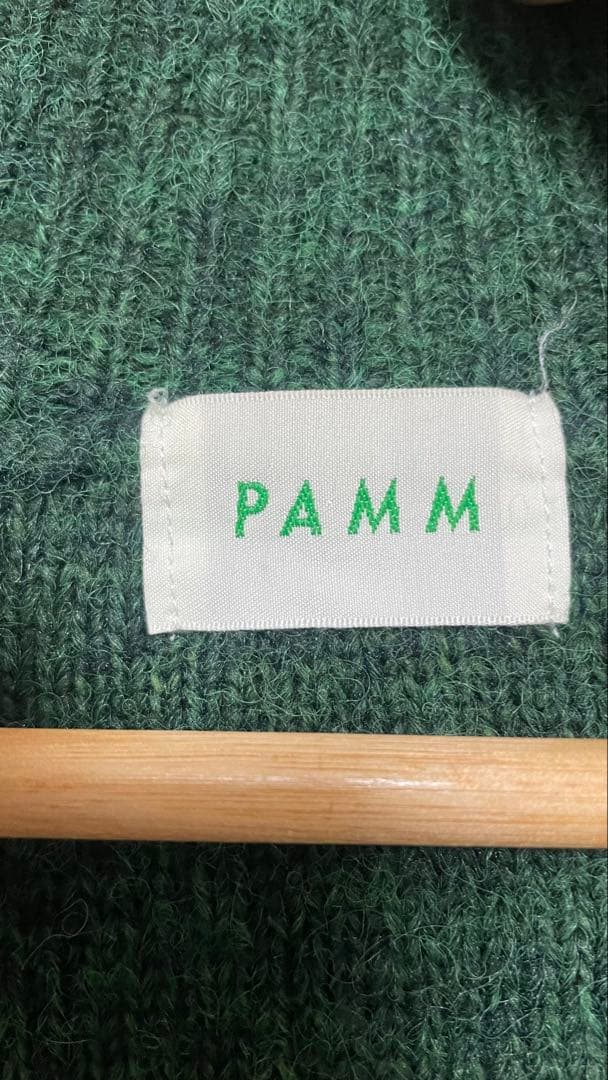 【pamm】ホームウェアのニットトラックジャケット