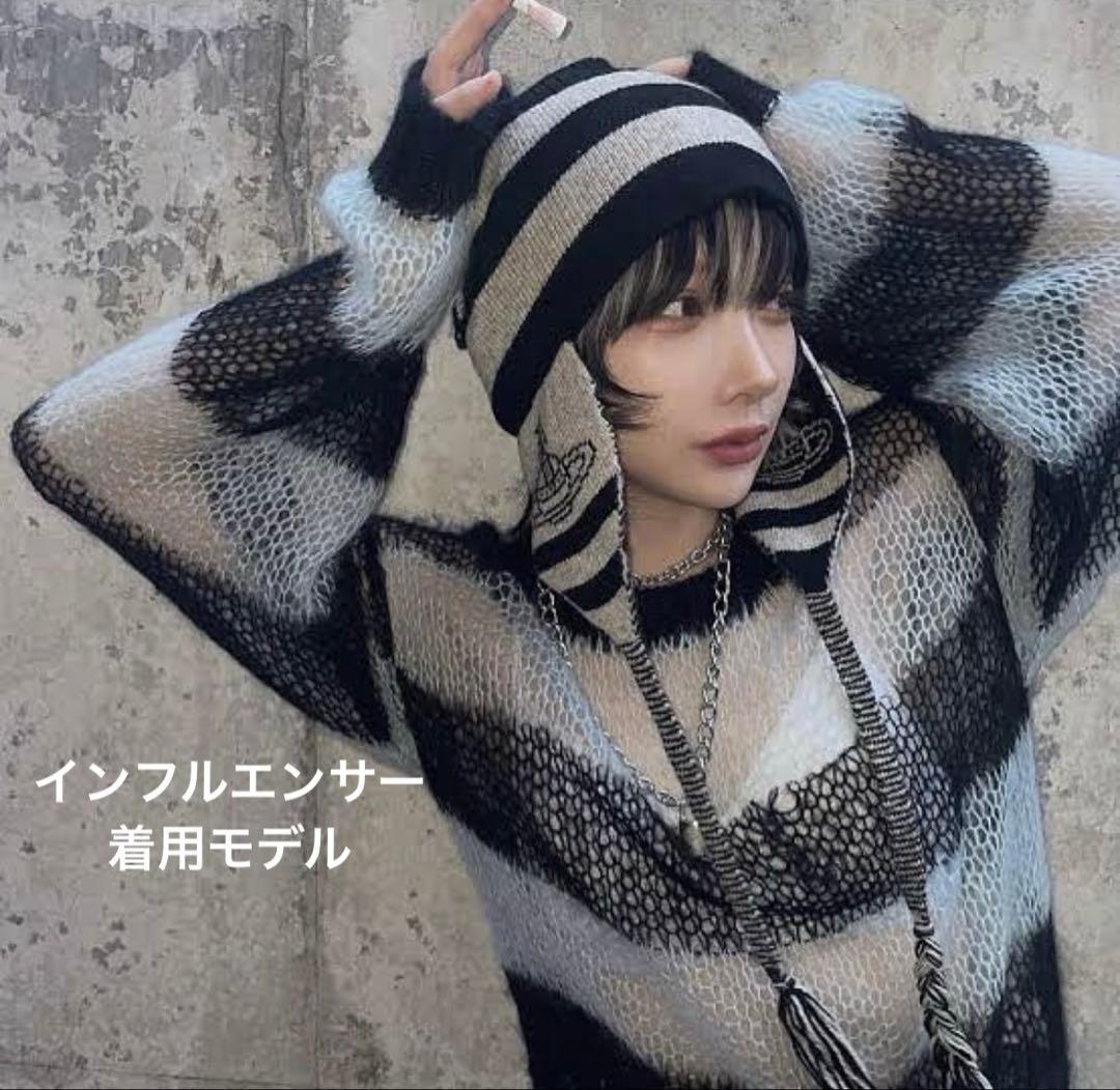 希少 レアカラー Vivienne Westwood ニット帽 オーブ