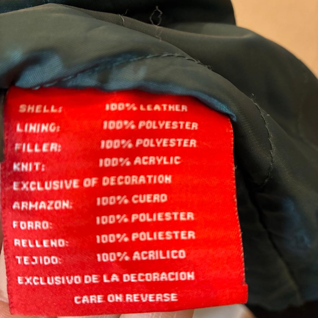 【激レア】NFL イーグルス　スタジャン　レザージャケット　刺繍