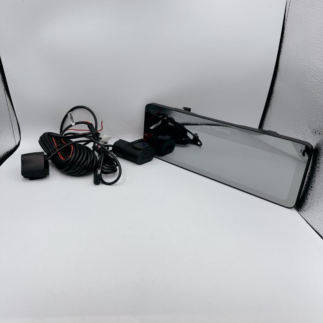 【美品】NEO TOKYO ミラー型ドライブレコーダー MRC-2022 ミラーカム2 MRC-2022 前後ドライブレコーダー＋デジタルミラー GPS