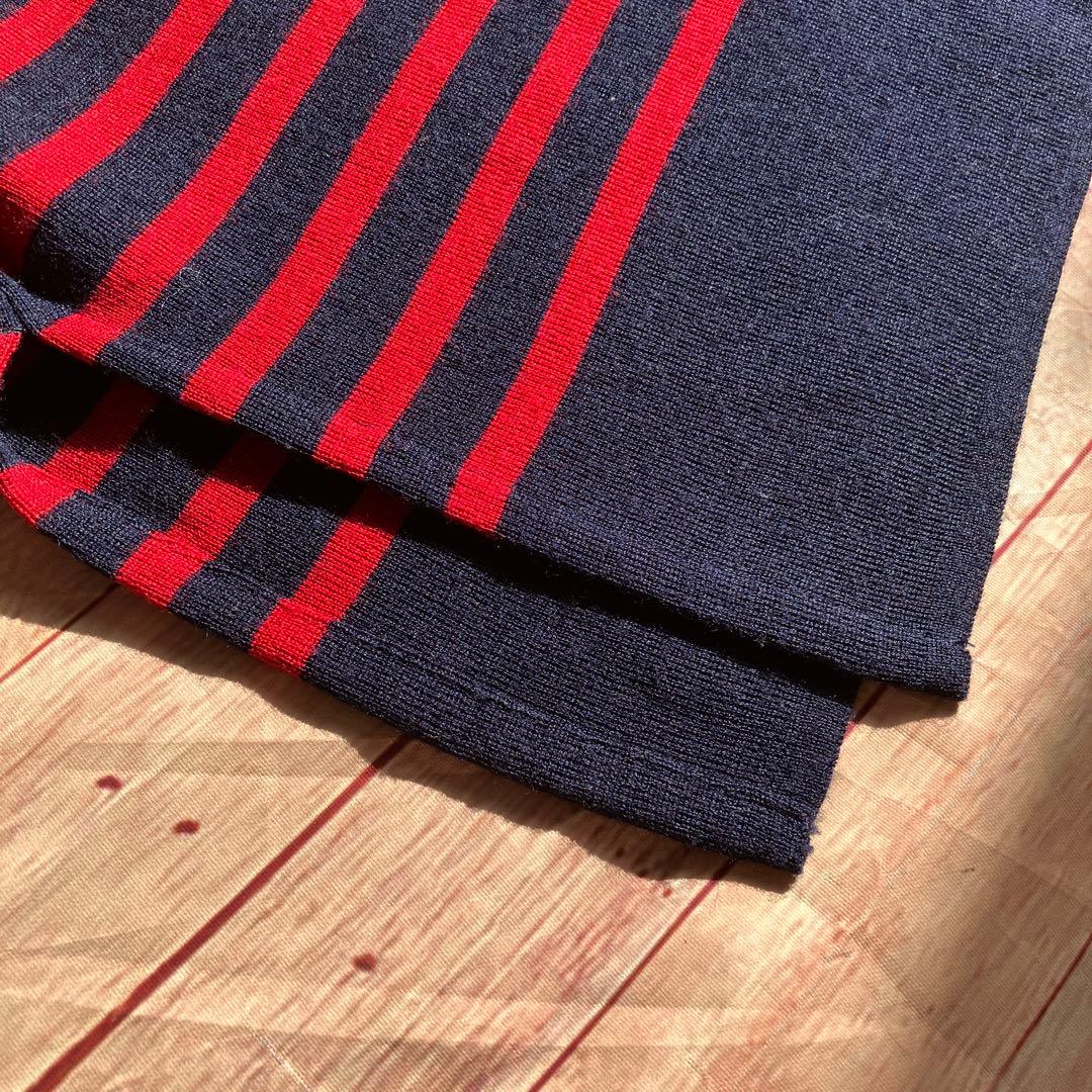 【美品】Christian Dior SPORTS ボーダーニットセーター