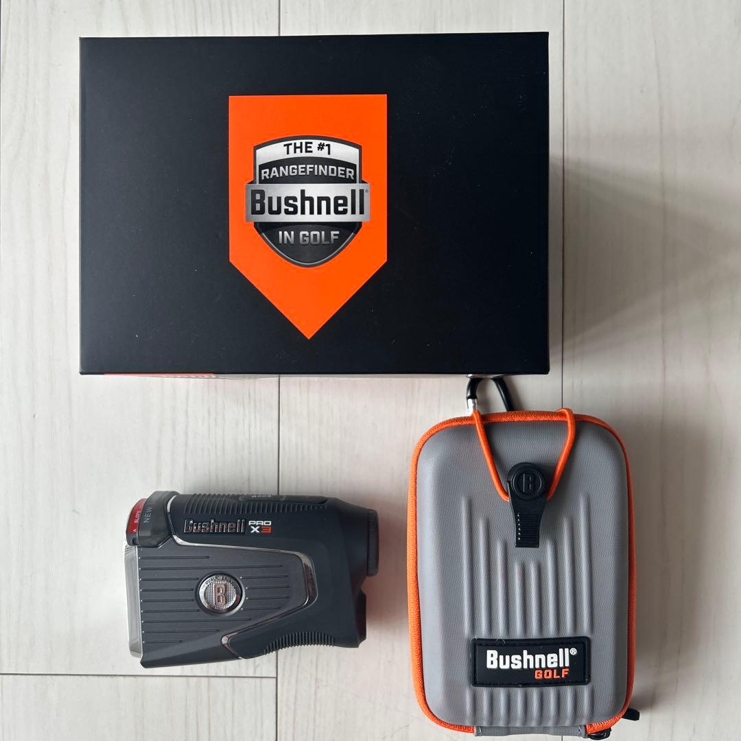【美品】Bushnell ブッシュネル 距離計 ピンシーカープロX3ジョルト