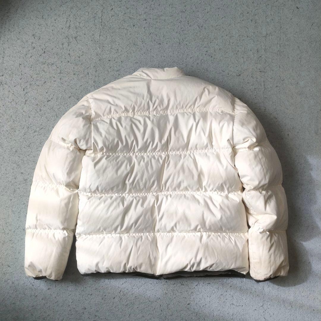 NIKE リバーシブル ダウンジャケット グレー×ホワイト M