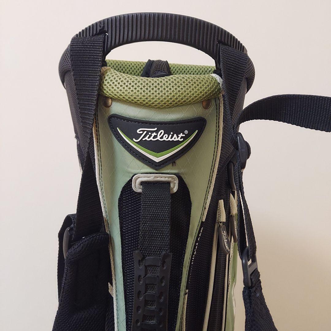 Titleist タイトリスト 軽量 キャディバック スタンド ライムグリーン