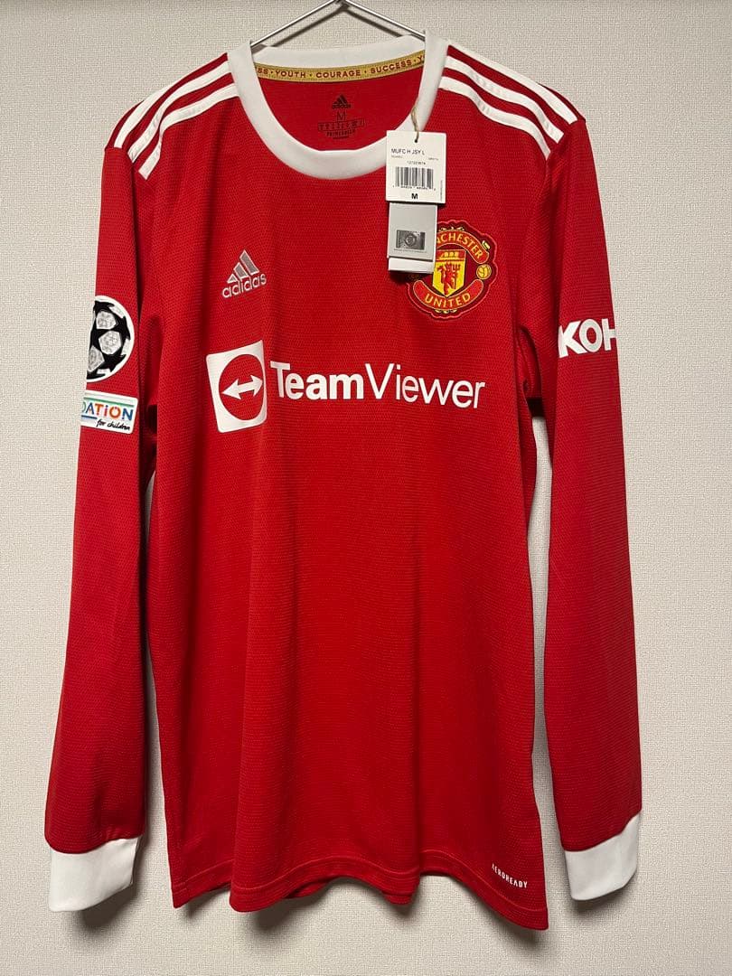 正規品 21/22 マンチェスター・ユナイテッド　ロナウド　長袖　ユニフォーム