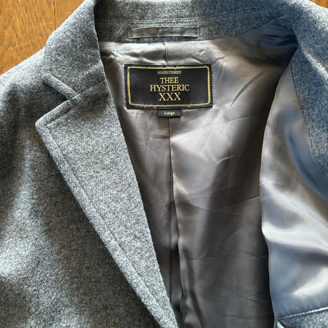 かさヒステリックグラマー　チェスターコート　Lサイズ