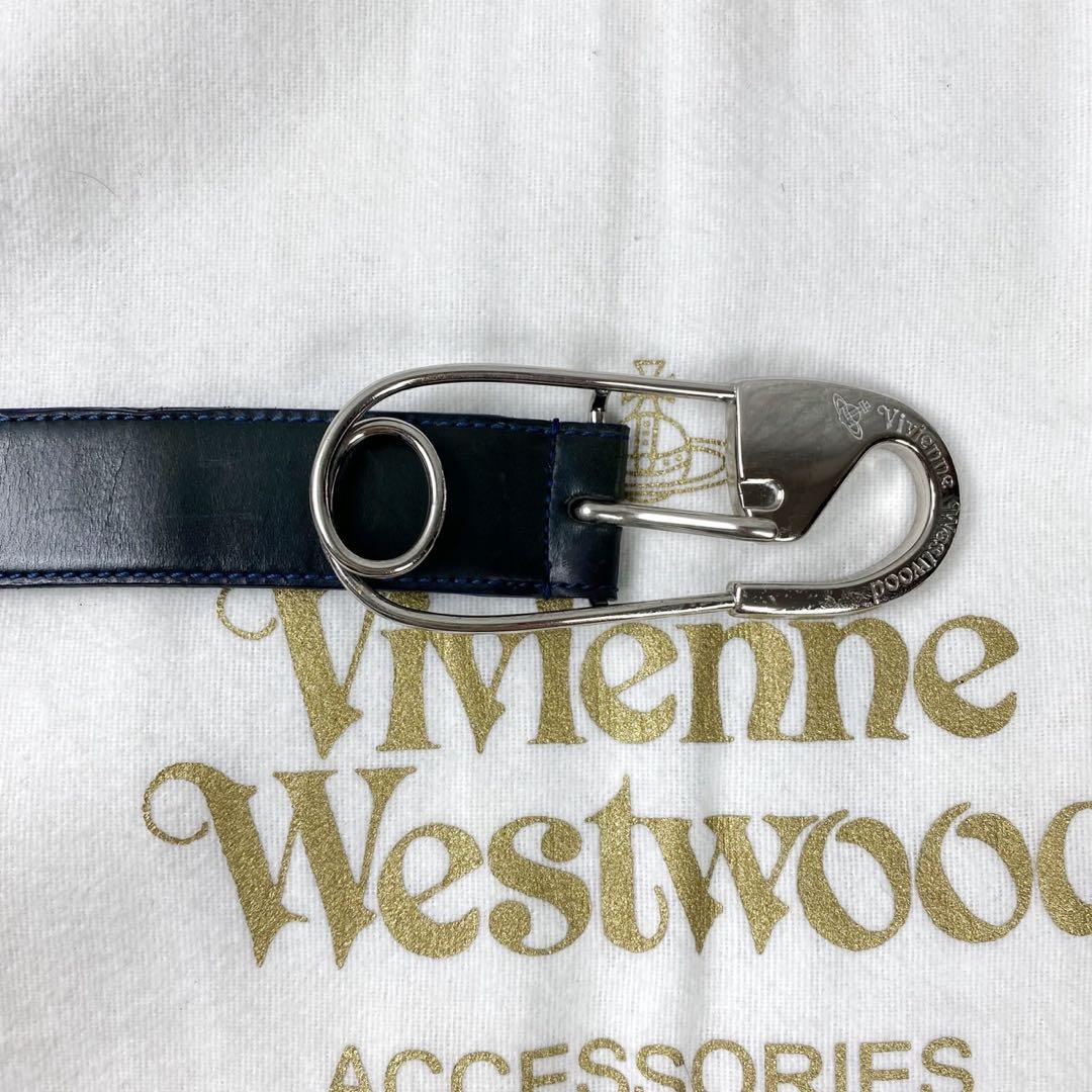 激レア✨ヴィヴィアンウエストウッド ベルト 安全ピン ロゴ刻印