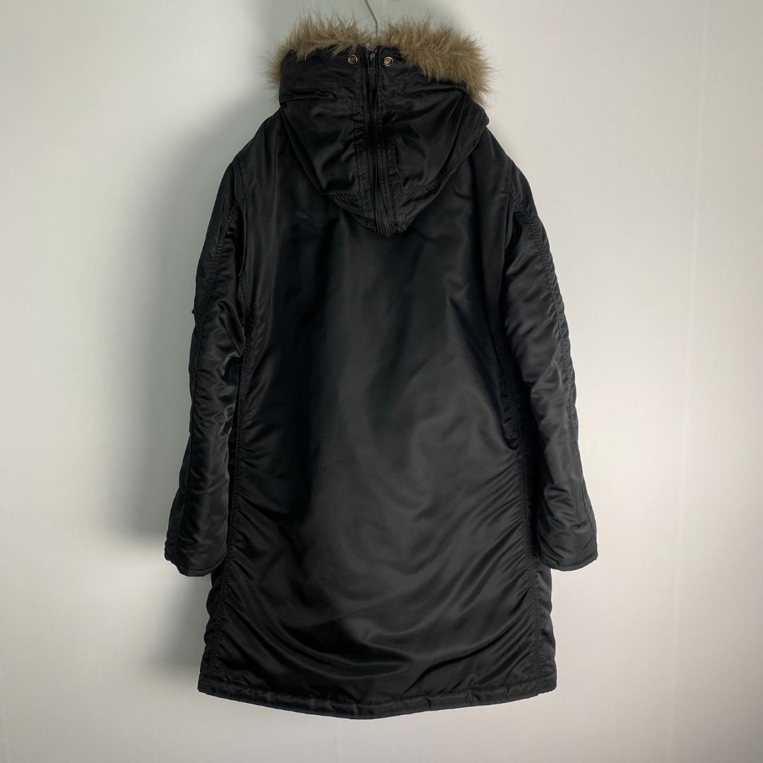 ヒステリックグラマー モッズコート プリマロフトエアフォース ブラック M