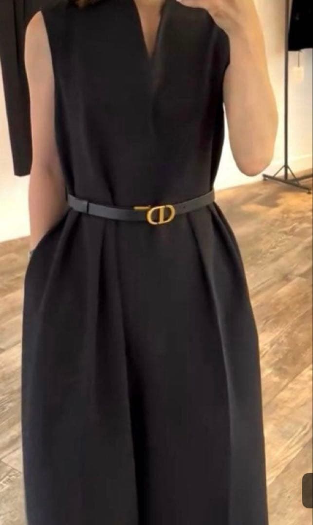 HEVE ハートネックオールインワン BLACK 36