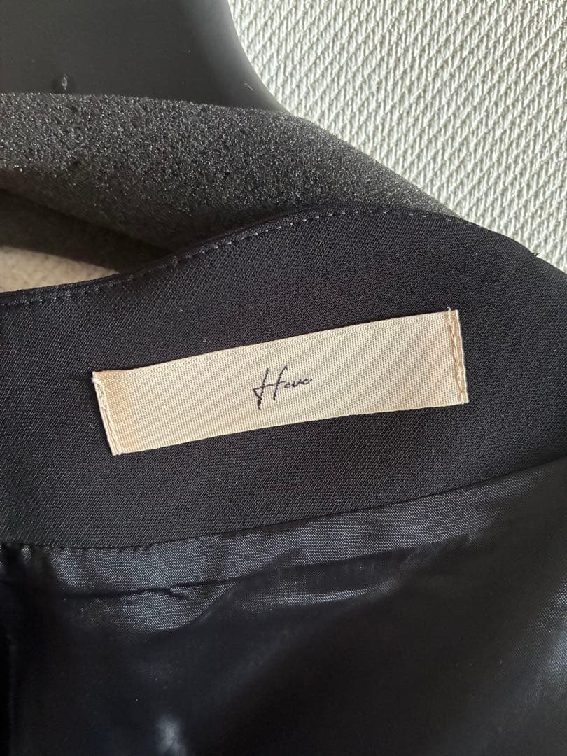 HEVE ハートネックオールインワン BLACK 36