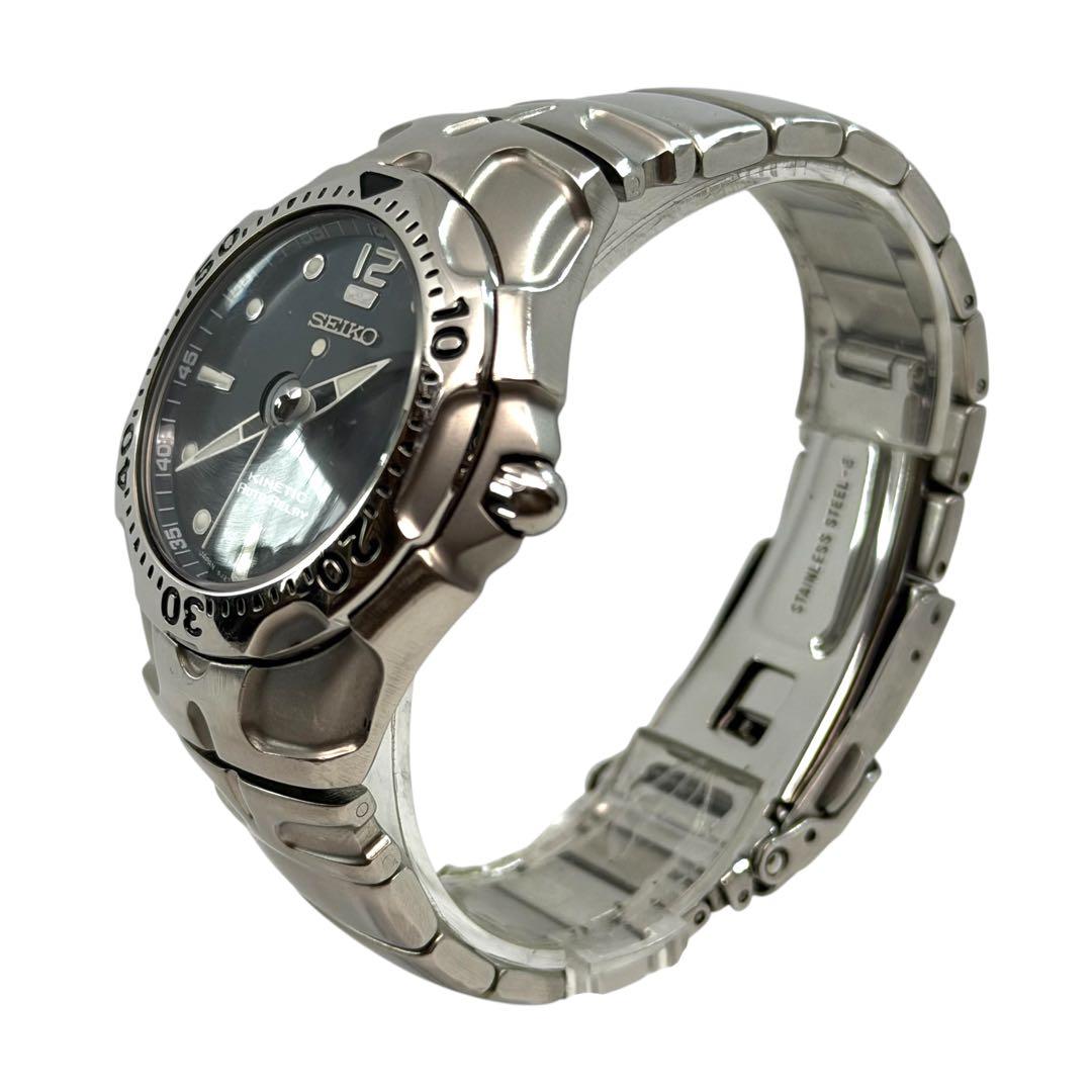 Ⴤ1410 希少レアꕤSEIKO キネティック 自動巻き オートリレー - メルカリ