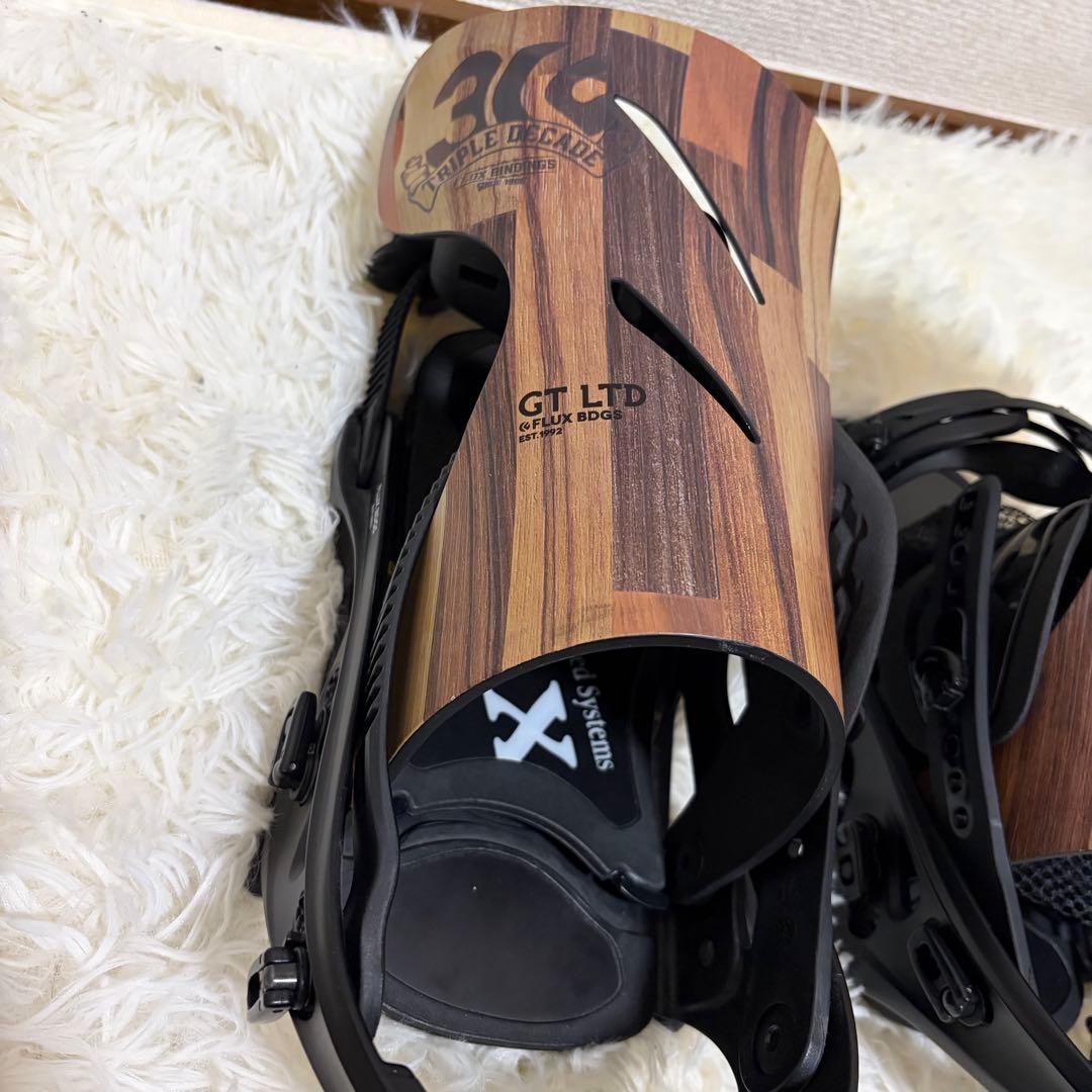FLUX GT-LTD 30周年記念モデル ビンディング 木目調　Mサイズ