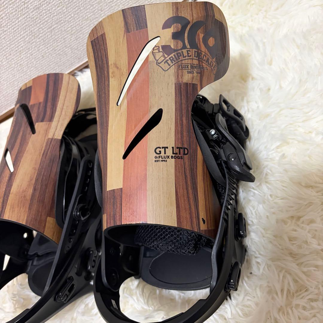 FLUX GT-LTD 30周年記念モデル ビンディング 木目調　Mサイズ