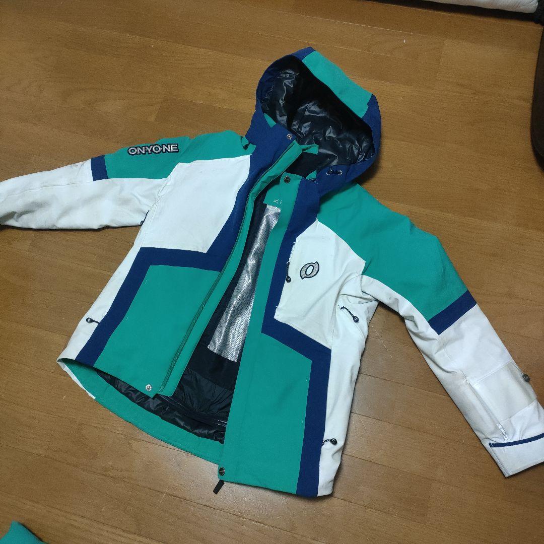 ONYONE スキーウェアデモ グリーン/ホワイト