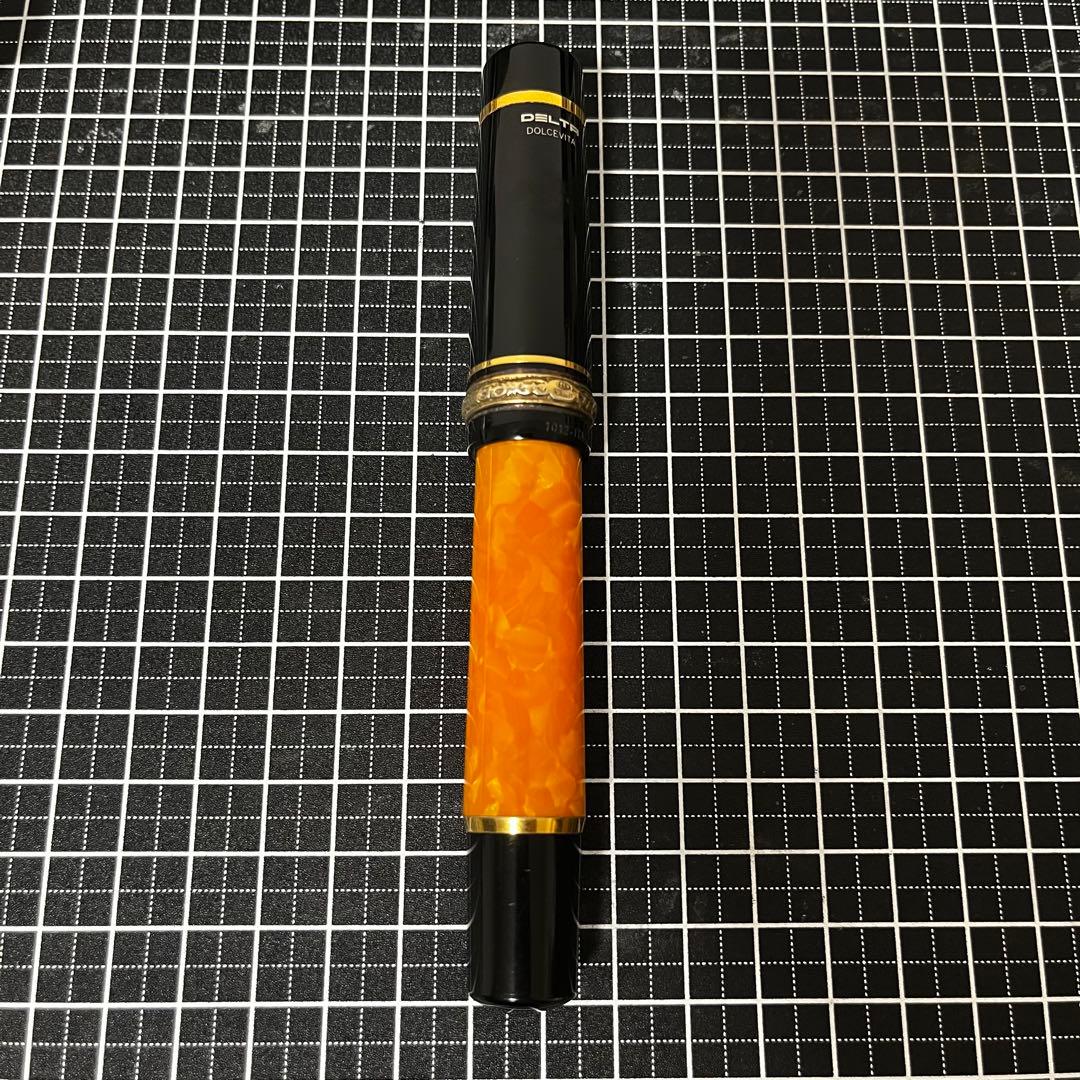 デルタ 万年筆 ドルチェビータ オーバーサイズ バーメイル B