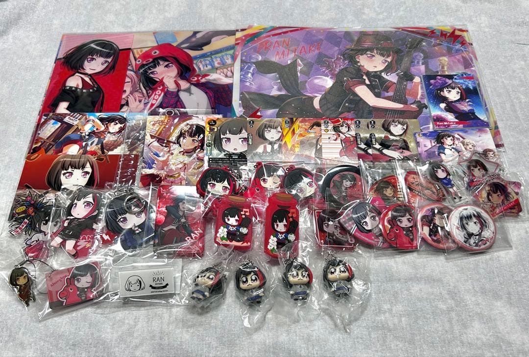 バンドリ Afterglow 美竹蘭 グッズまとめ売り 41点 - メルカリ