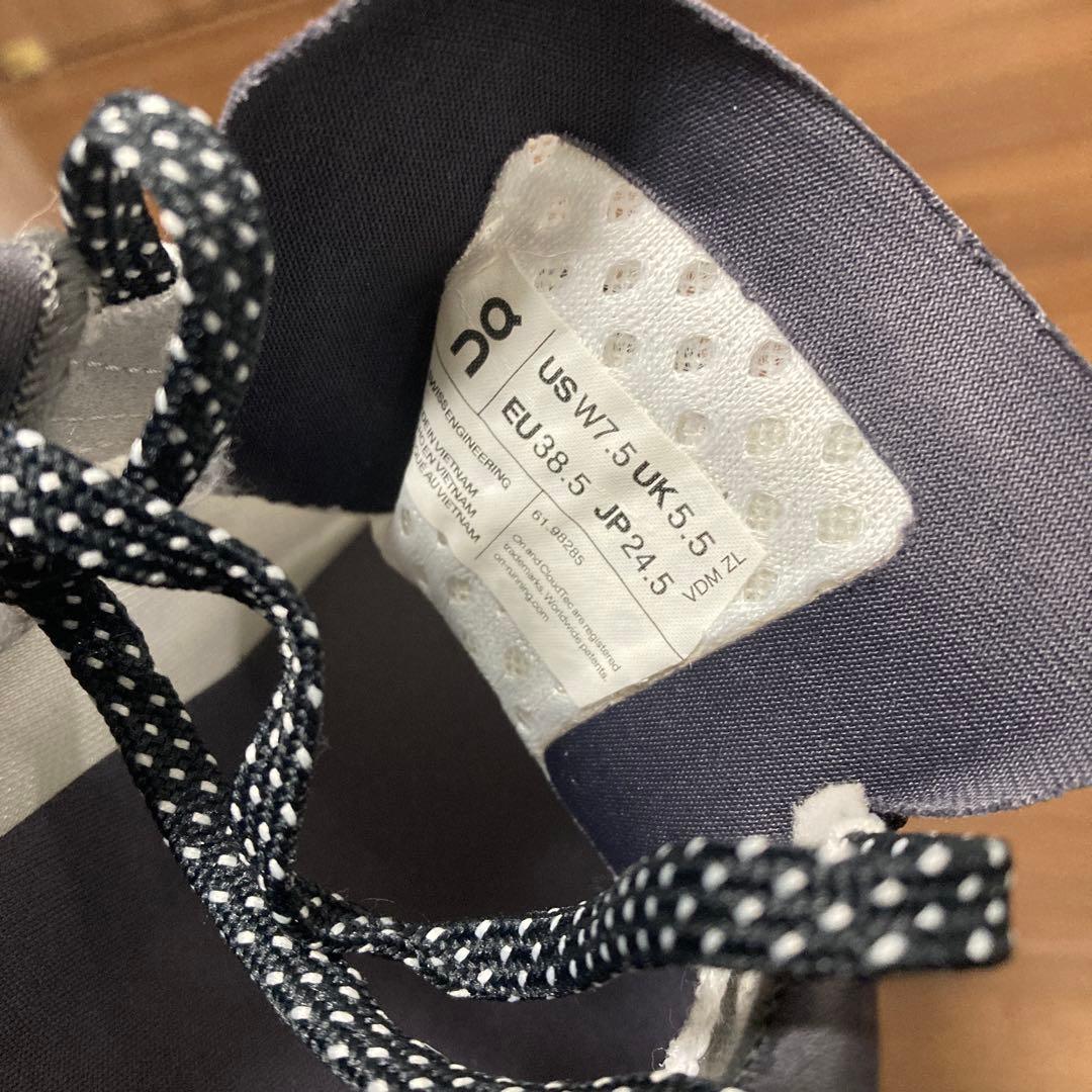 On Cloudmonstar ホワイト×ブラック【24.5】クラウドモンスター