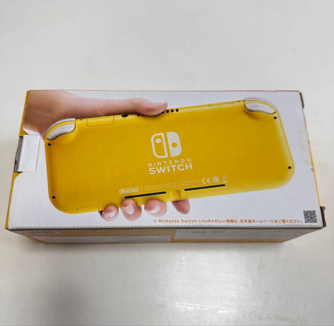 Nintendo Switch Lite イエロー本体+ACアダプター+箱