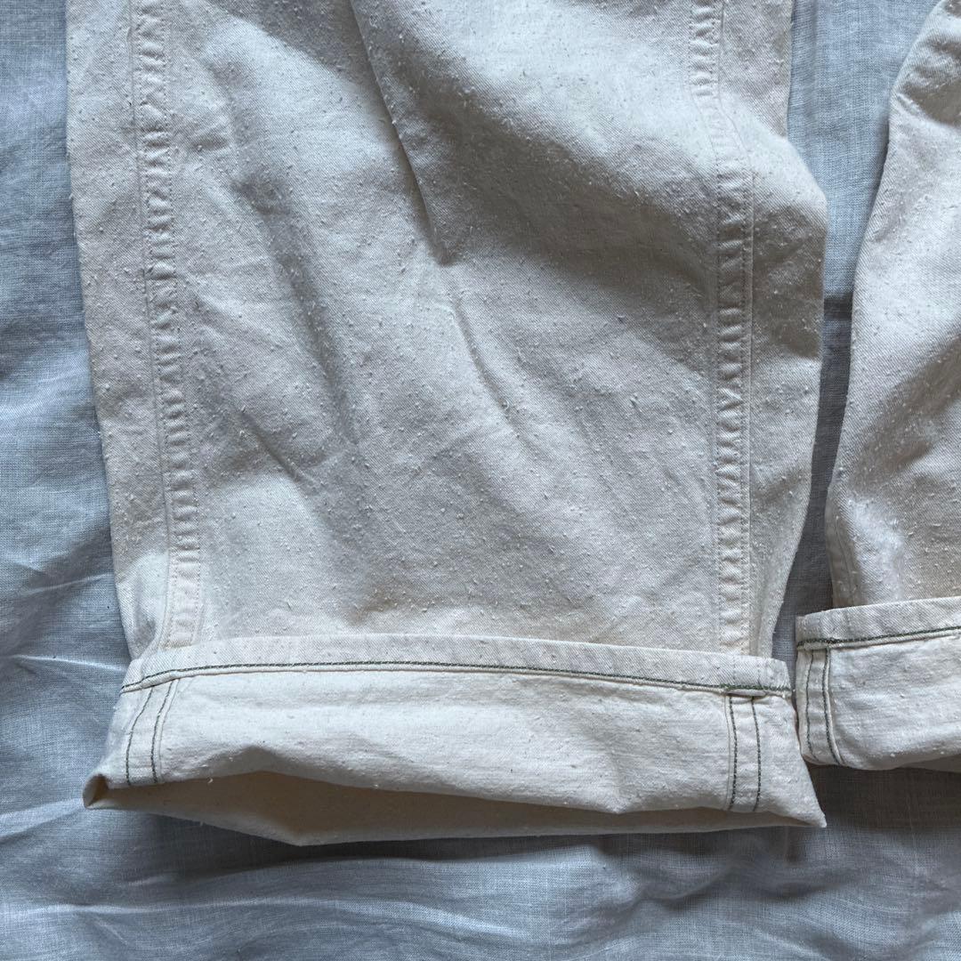 GO TO HOLLYWOOD ホワイトデニムオーバーオール 160