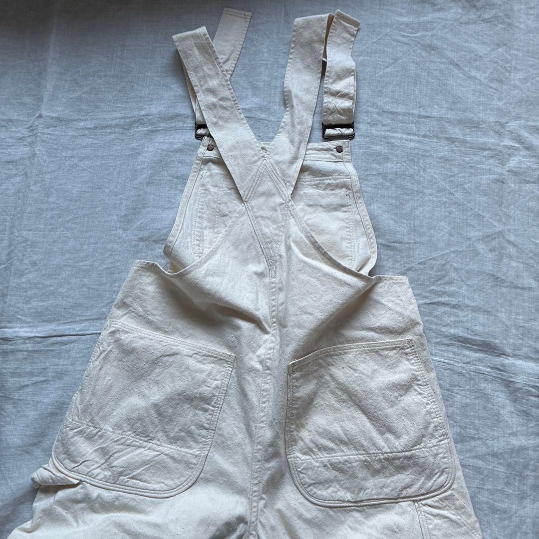 GO TO HOLLYWOOD ホワイトデニムオーバーオール 160