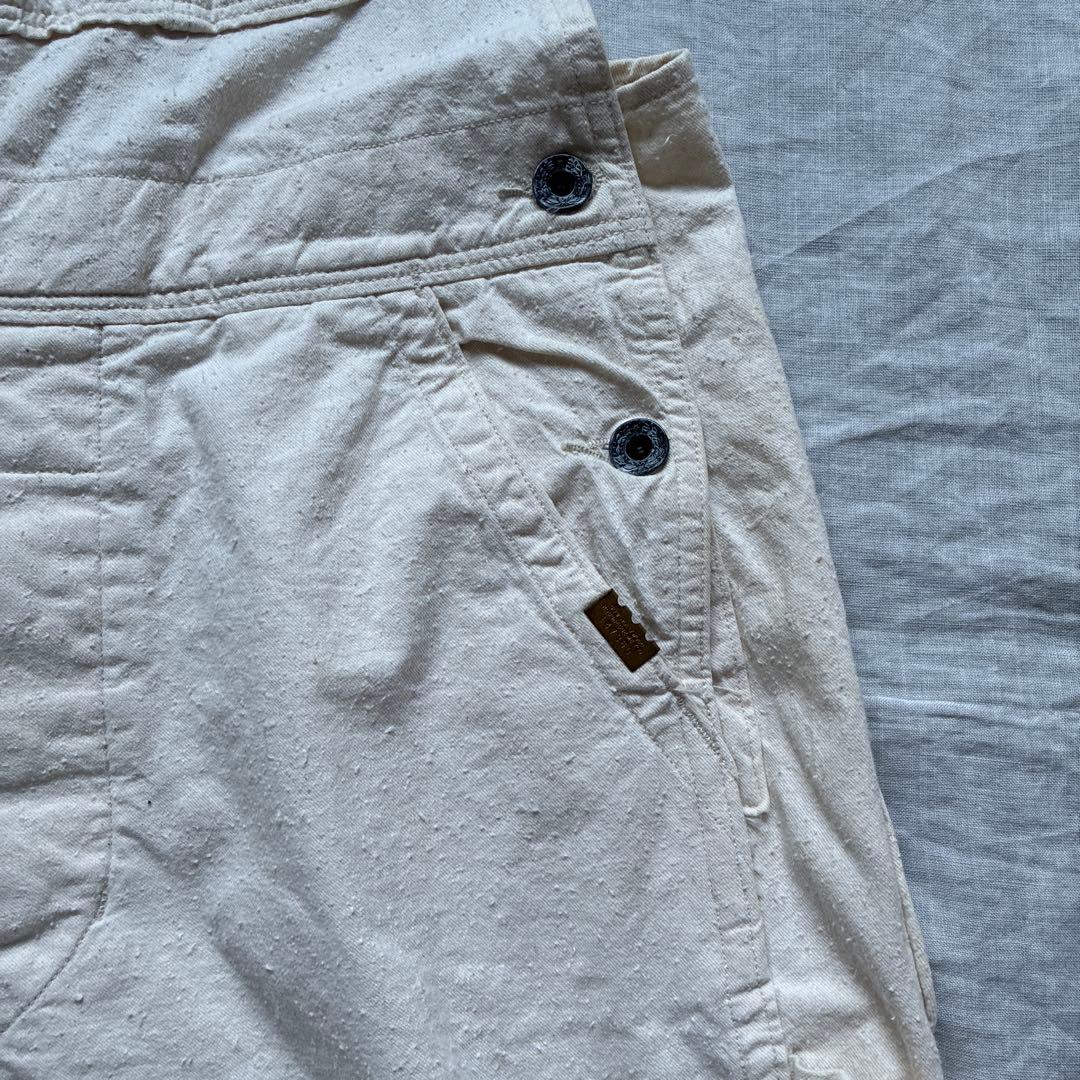 GO TO HOLLYWOOD ホワイトデニムオーバーオール 160