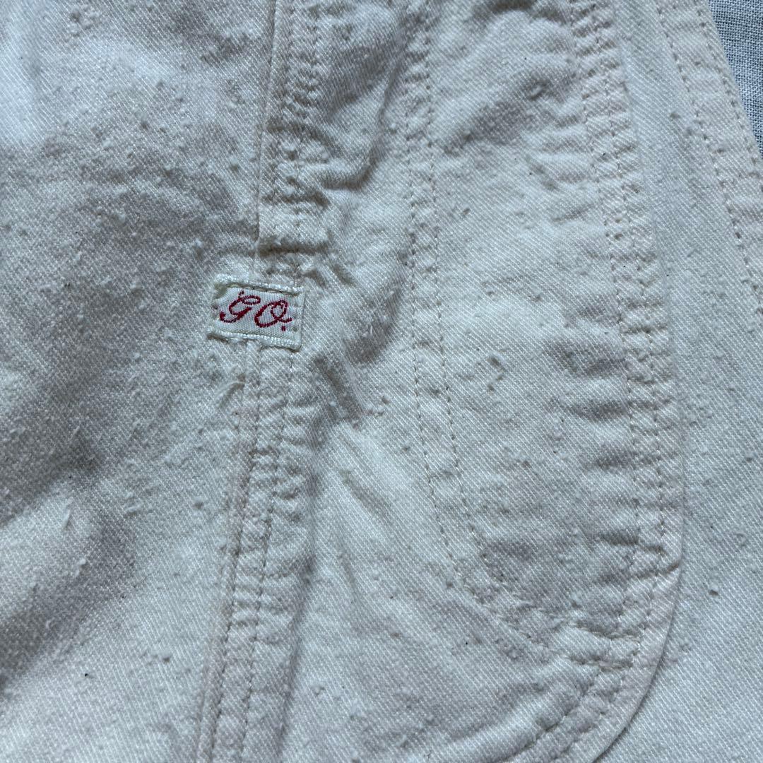 GO TO HOLLYWOOD ホワイトデニムオーバーオール 160