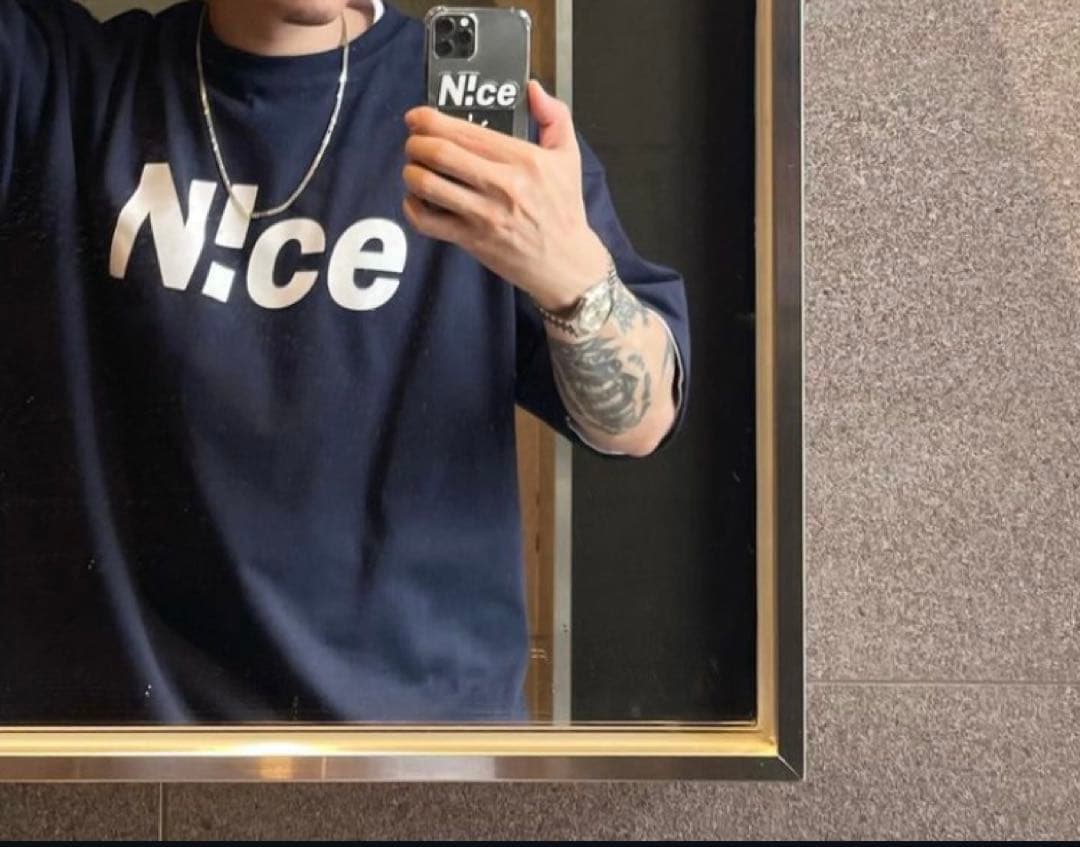 トップス N!ce basic tee