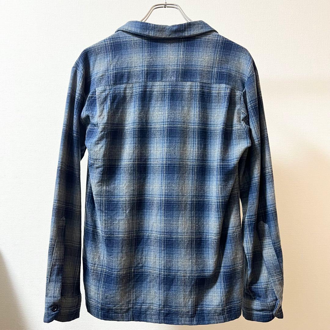 90's PENDLETON オンブレチェック ボードシャツ ウールシャツ - メルカリ